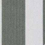 Acrylic Wide Stripes Classic Green / White