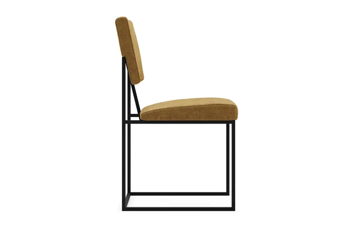 Gram chair Lagone 32 and black textured steel 3