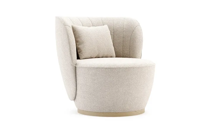 Pearl Armchair side view