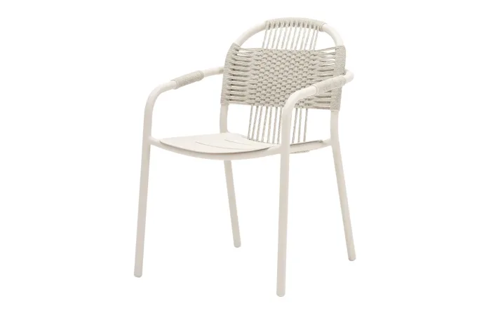 cleo dining chair dune white