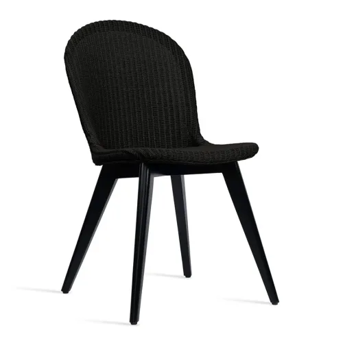 vincent sheppard yann dining chair wood base black