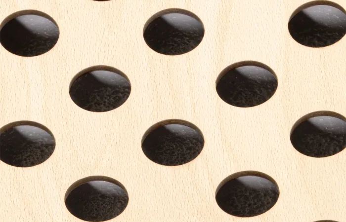 822 Stool Top close up