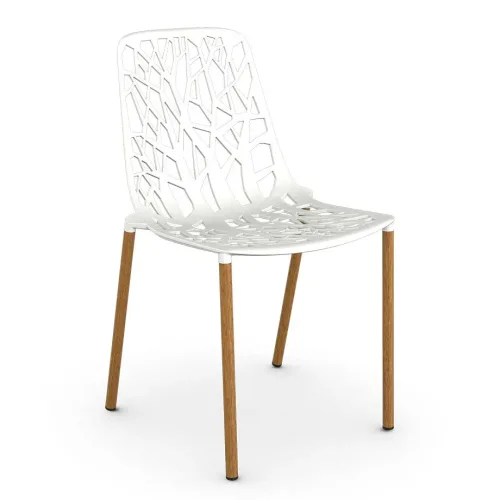 FOREST Chair with Iroko legs