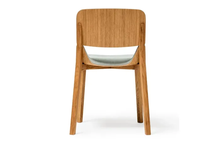 Leaf Chair beech seat upholstery 3