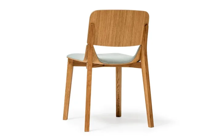 Leaf Chair beech seat upholstery 4