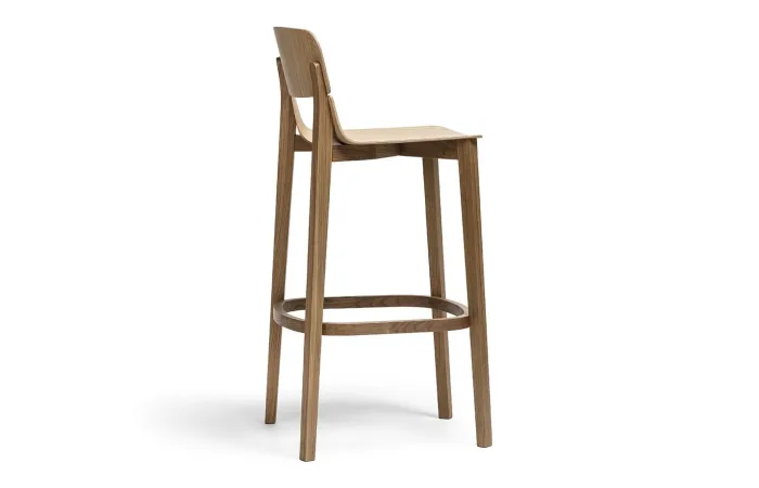 Leaf barstool with backrest 3