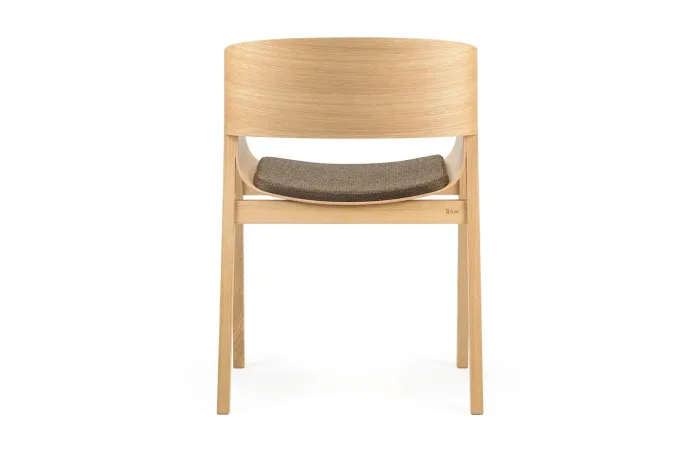 Merano dining armchair with seat upholstery 1