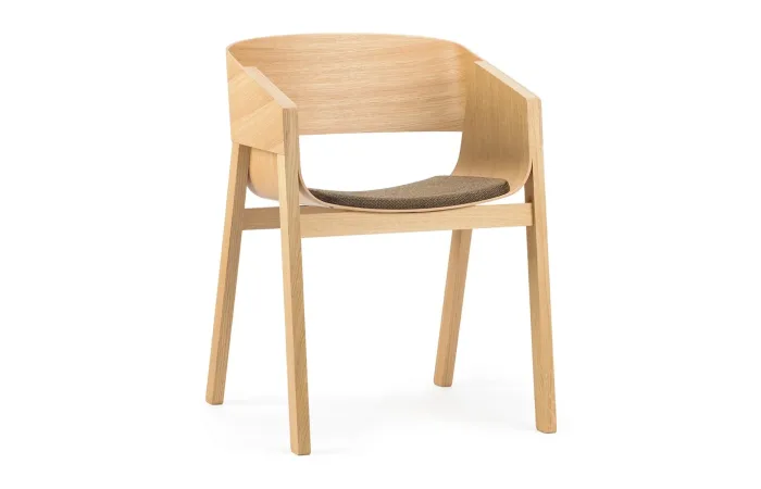 Merano dining armchair with seat upholstery 4