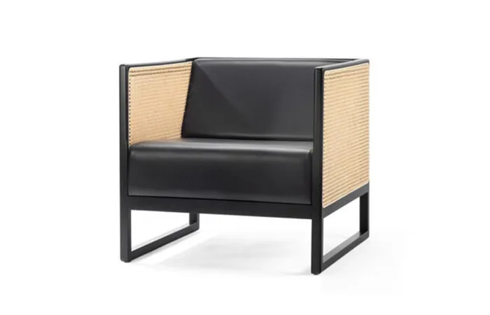 casablanca cane lounge armchair 683 6