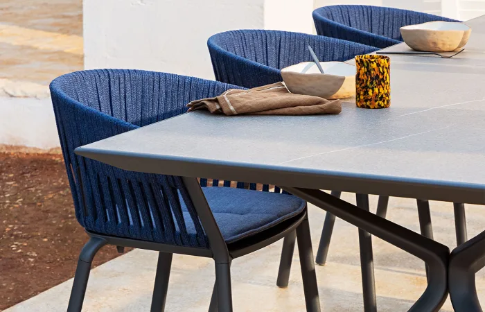 moai dining table zebra chairs 3