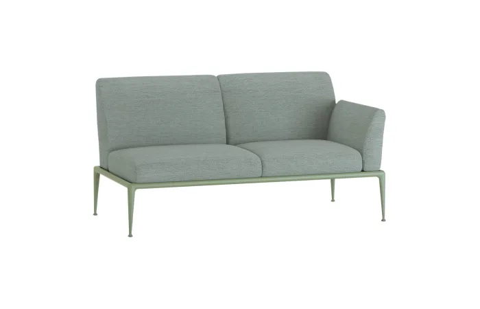 new joint 2 seater sofa with left armrest