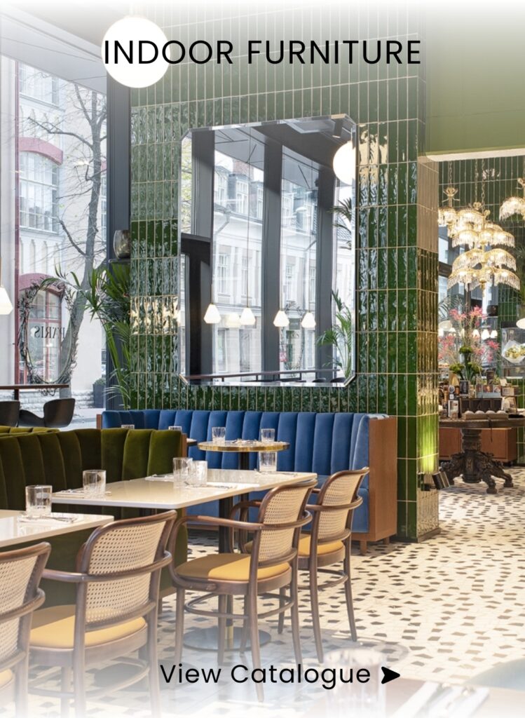 Indoor Furniture Mini Banner - White